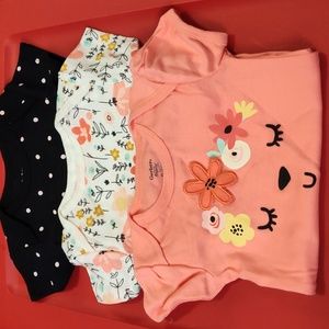 NWOT 3piece onesie set